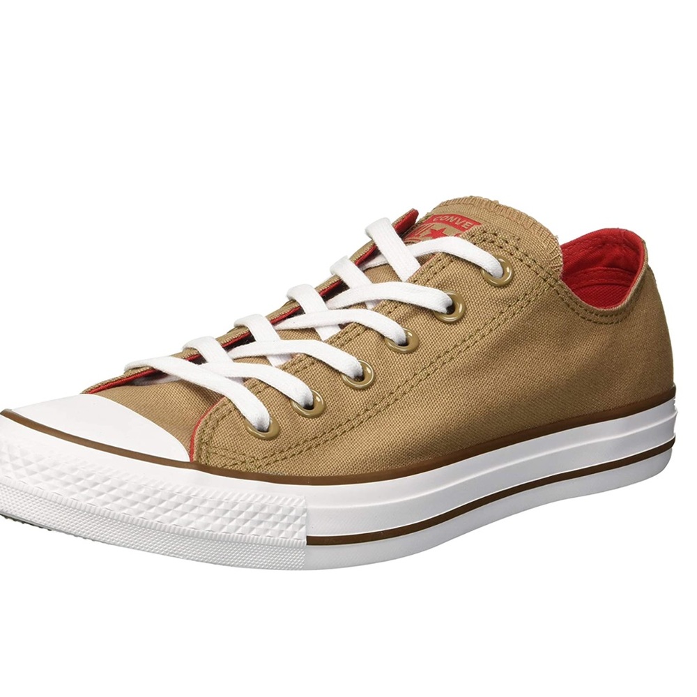 Converse CTAS Lo Top Teak Cherry Sneakers NWT